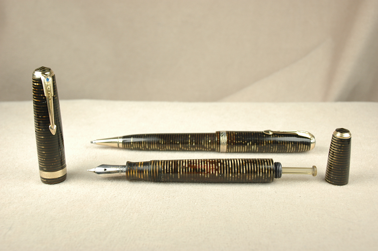 Vintage Pens: 6470: Parker: Vacumatic Set